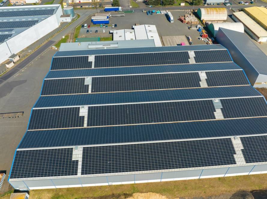 commercial solar for large warehouses