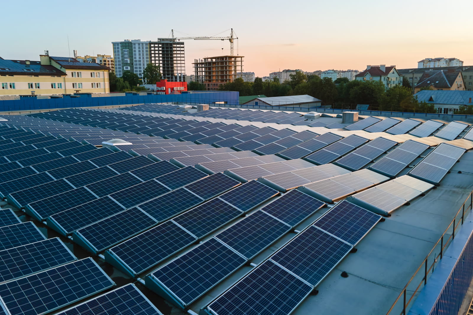 commercial solar installation