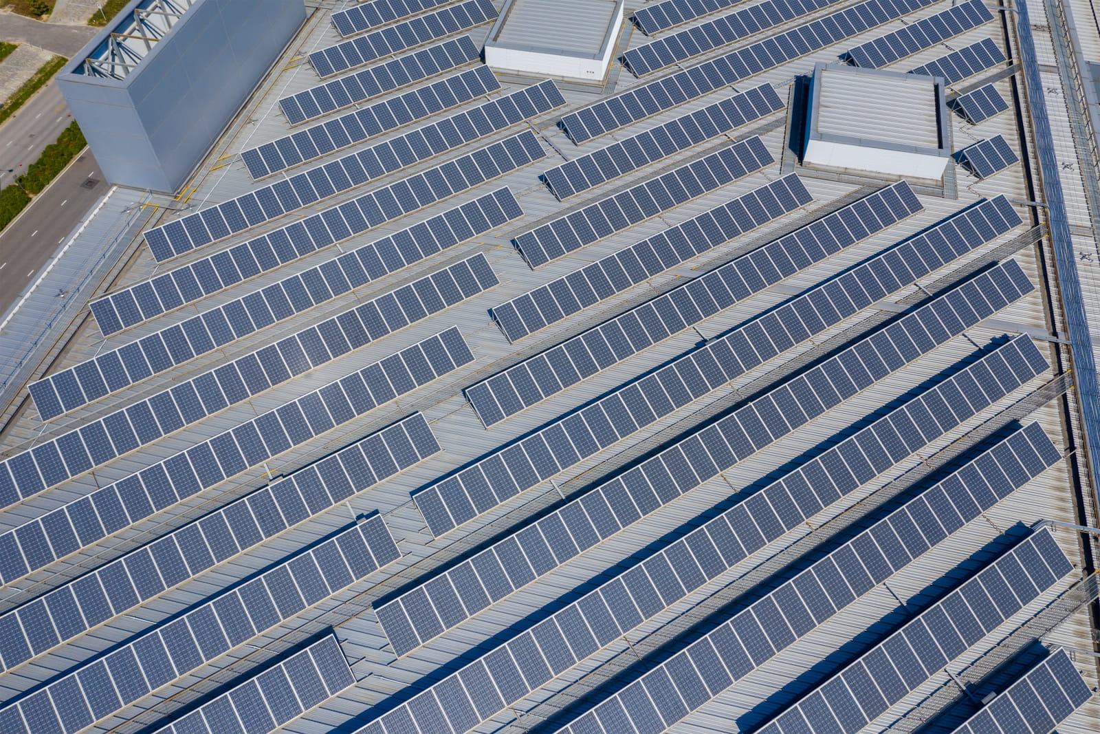 commercial solar project