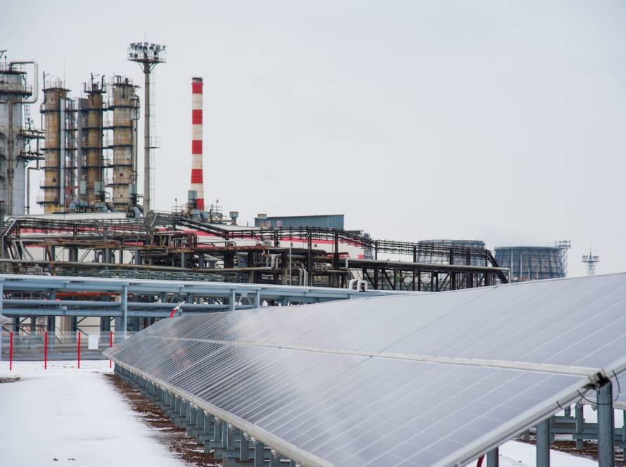 peak-demand charges at a manufacturing plant