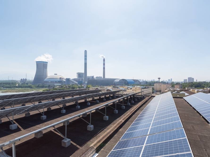 solar, batteries and generators